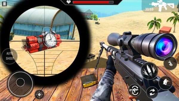 狙击手英雄射击截图0