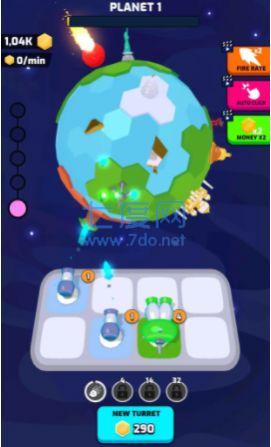 行星轰炸机3D游戏