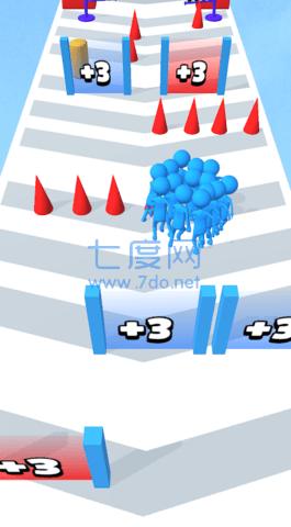 3D堆叠跑酷竞速