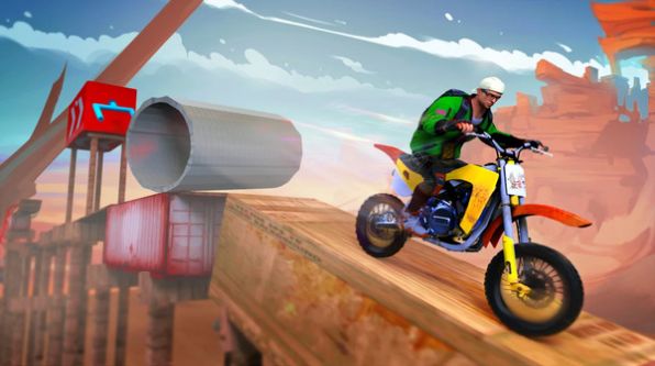 指尖摩托车特技大赛游戏手机版安卓版  v5.0.4