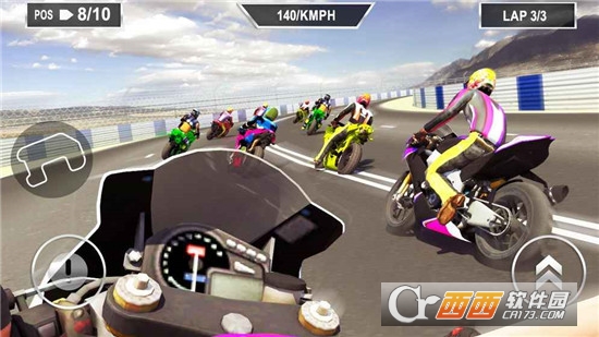 Bike Driving 3D摩托车赛3D v1.3 安卓版