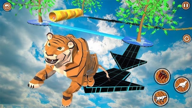老虎跑酷3D截图0