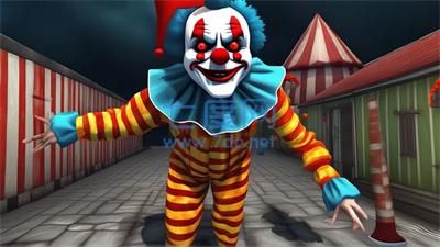 惊悚小丑游戏ScaryHorrorClown Survival截图0