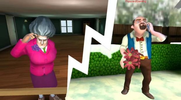 可怕的愤怒的老师提示游戏安卓版（Guide for scary teacher）图片1
