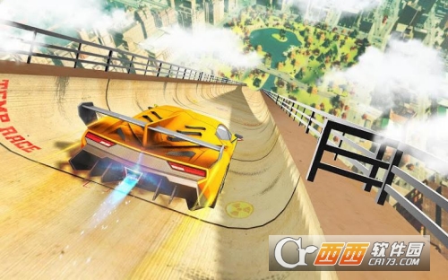 坡道特技赛车