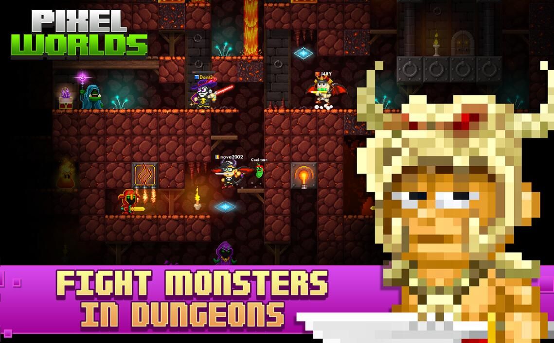 像素世界Pixel Worlds中文版资源无限中文版下载  v5.4.3