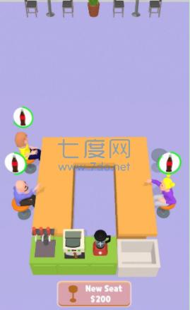 放置吧台主管游戏