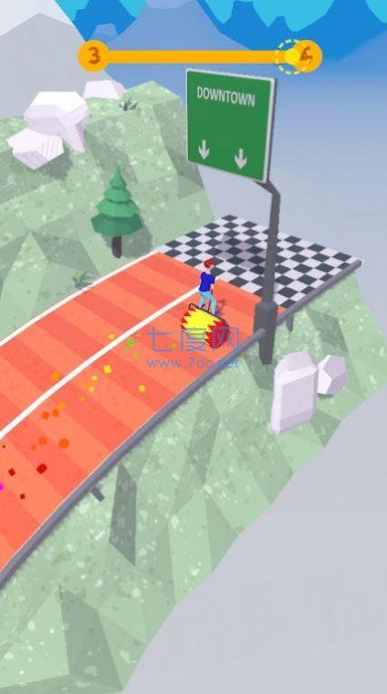 山丘滚轮比赛3D截图0
