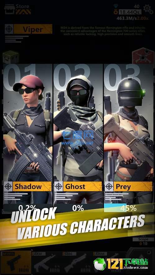 Idle Weapons