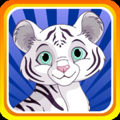 小白虎跑啊跑 Baby White Tiger Run  Dash Race with Mittens the Super Sonic Cub