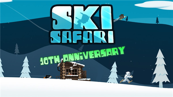 滑雪大冒险国际版中文版(Ski Safari)截图0