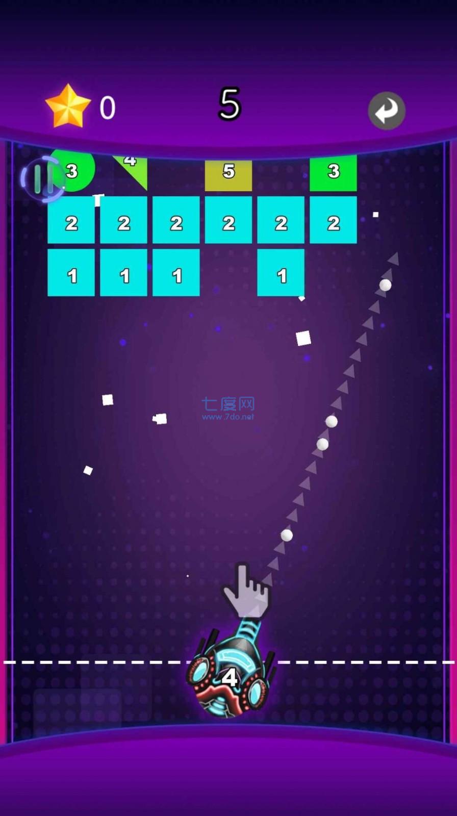 你弹了个球游戏