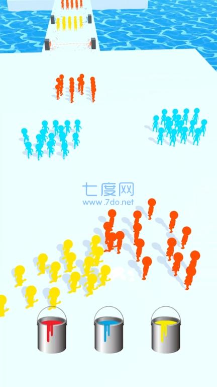 颜色逃脱游戏