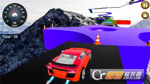 巨型坡道汽车特技安卓版 v1.0