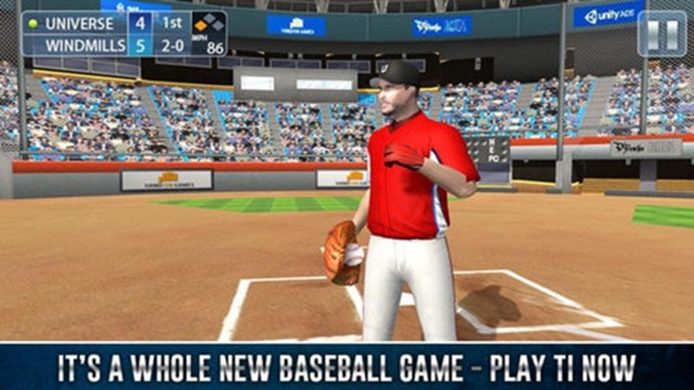 Real Baseball Pro Game - Homerun King(棒球职业比赛)截图0