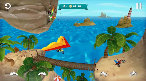 空降越野摩托车游戏官方版（Airborne Motocross）  v5.2.2