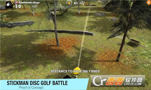 火柴人光盘高尔夫战役 1.0安卓版