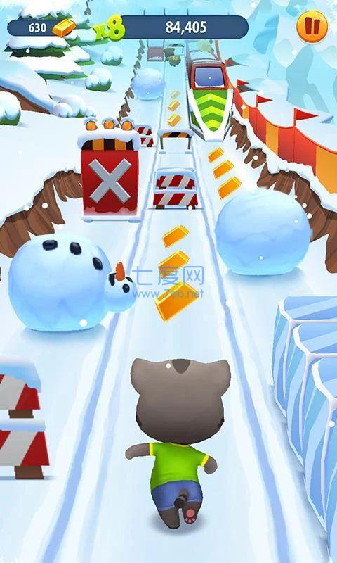 汤姆猫跑酷无限金币版破解版截图1
