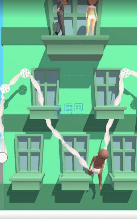 拉钢丝绳游戏