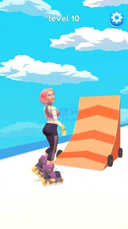 滚轴坡道游戏截图2