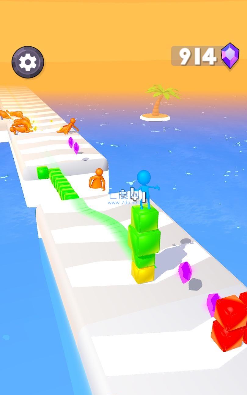 3D炸弹堆栈(Bomb Stack 3D)截图0