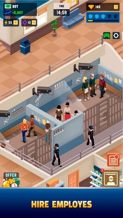 闲散的警察大亨游戏官方版（Idle Police Tycoon）  v4.1.1