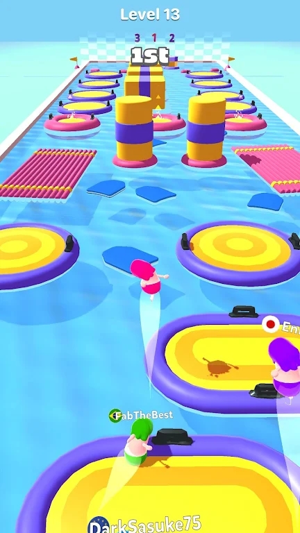 泳池跑截图2