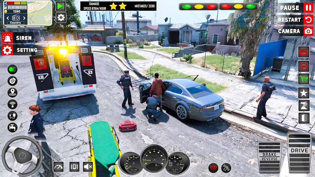 US紧急救护车3D官方安卓版 截图1