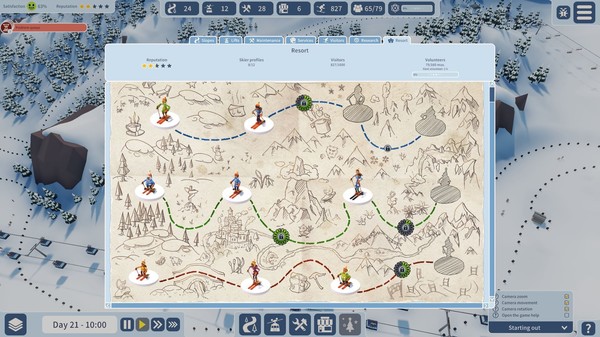 steam雪场大亨游戏免费最新版（Snowtopia: Ski Resort Tycoon）图片2