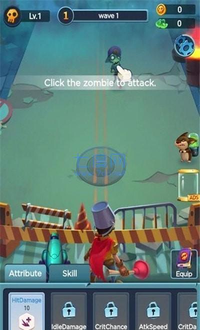 世界末日僵尸空闲射击者 v1.007