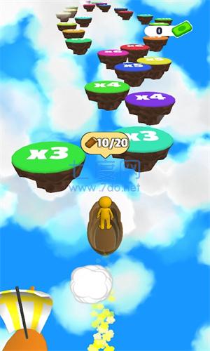 天空伐木赛截图2