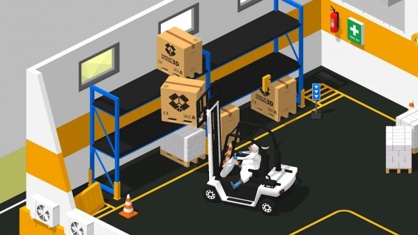 叉车极限3D游戏安卓最新版 截图0