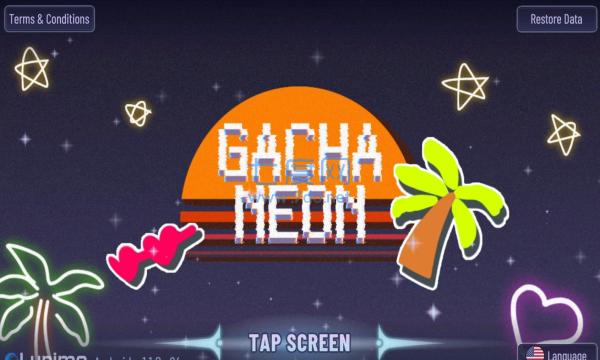 Gacha Neon加查霓虹灯