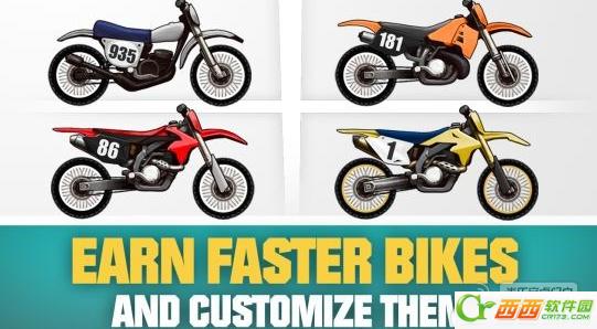 疯狂摩托车技2解锁付费道具版 2.6.1 安卓版