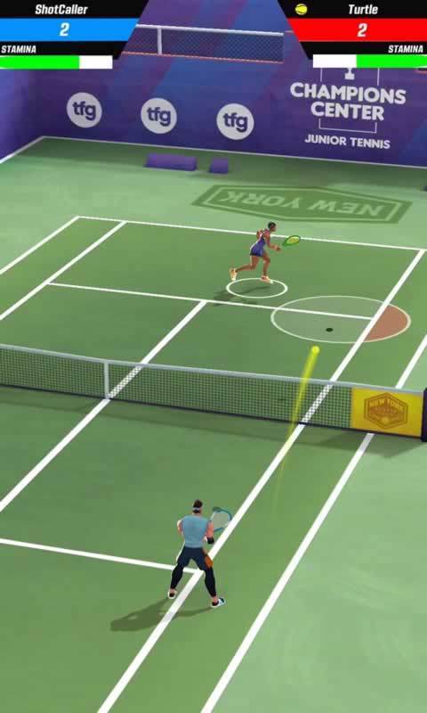 tennis clash截图1