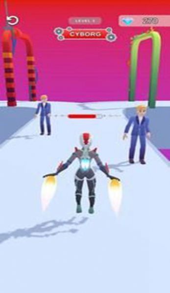 电子人奔跑游戏官方版（cyborg run）图片1