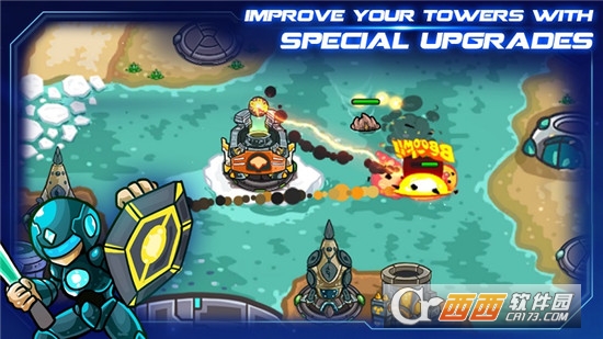 Galaxy Defense(银河塔防失落星球(钻石88888888))截图1
