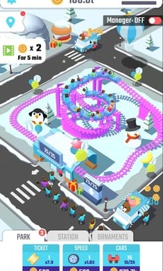 空闲过山车截图0