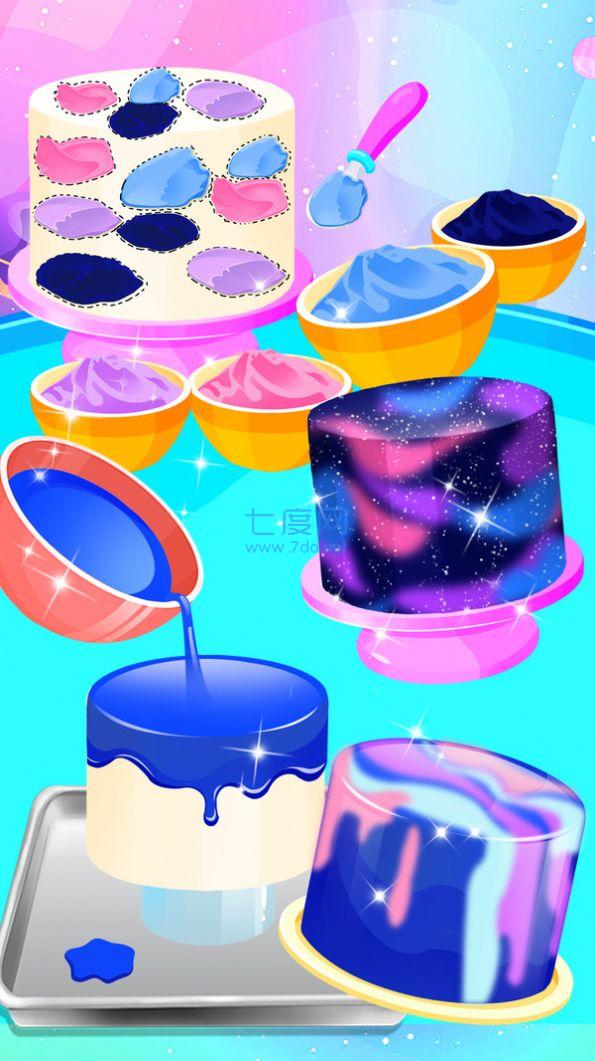 星空银河镜面蛋糕截图0