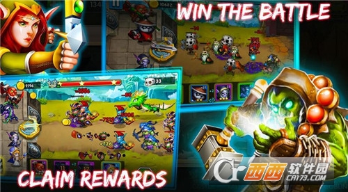 Defender Heroes(防御英雄城堡防御)截图1