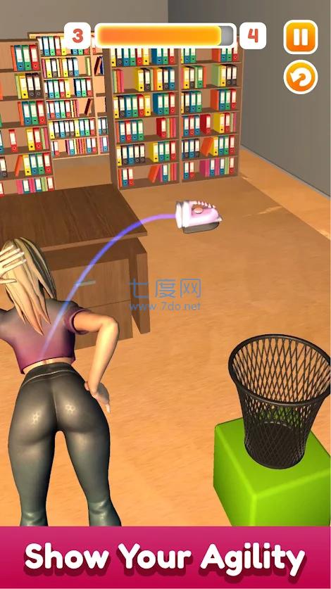 臀部跳跃(Twerk & Juggle 3D)