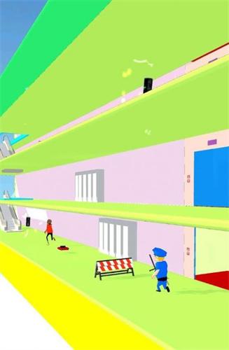 小偷跑警察追截图0