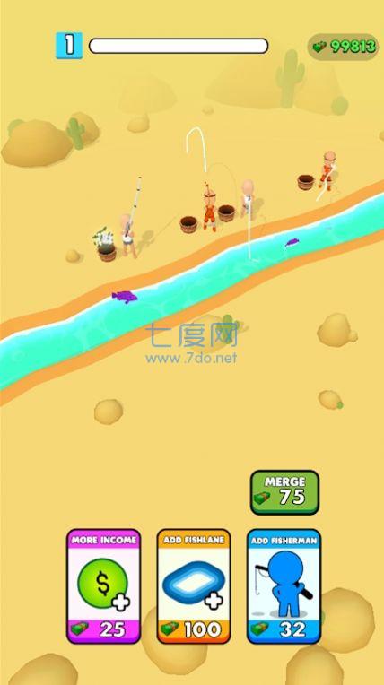 钓鱼竿圈游戏截图0
