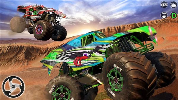 怪物卡车物理碰撞游戏最新版(Monster Truck Ferocity)  v5.1.4