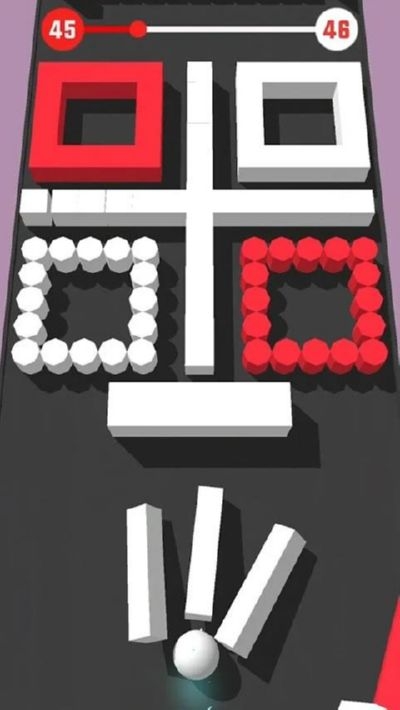 Color Push 3D(彩色推进3D)截图1