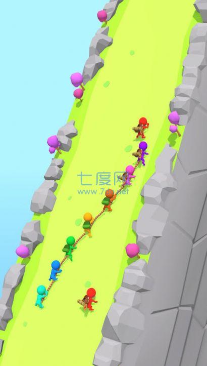 放置登山者
