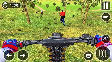 BMX自行车骑手