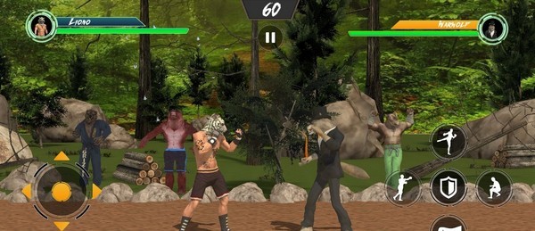 Wild Animal Wrestling Fighters游戏截图0