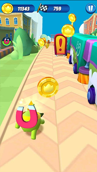 奥姆跑酷最新版(Om Nom: Run)截图3