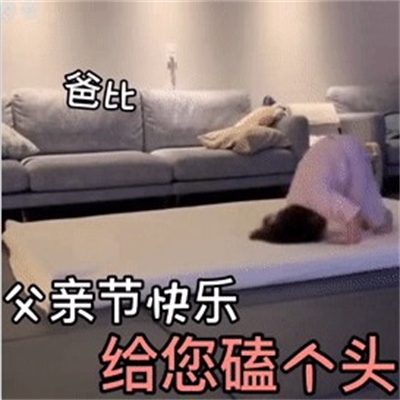 父亲节表情包权律二抖音可爱磕头动图图片.jpg